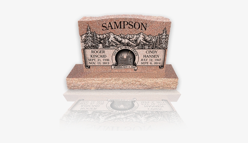 Uprights - Monument Designs Headstone, transparent png download