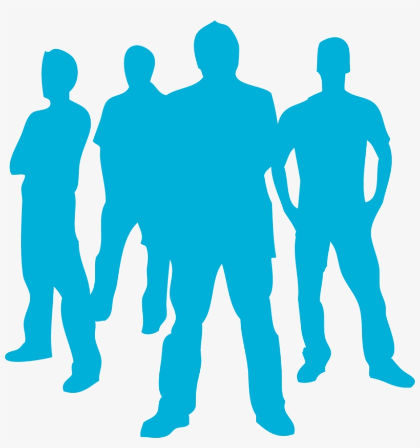 Png Band Silhouette Band Silhouette Png - Boy Band Silhouette Png, transparent png download