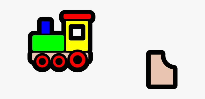 Toy Train Clipart - Toy Train Clip Art, transparent png download