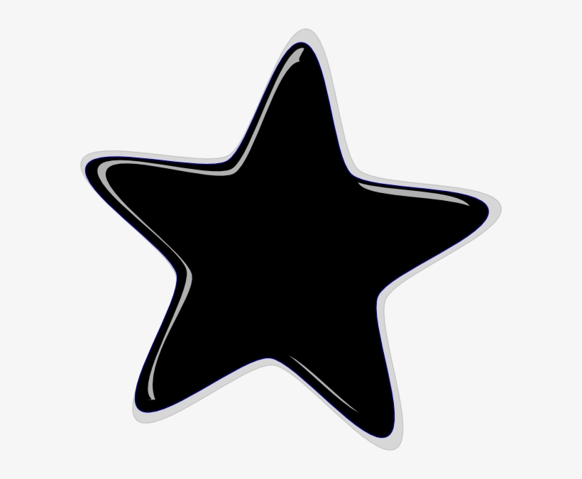 Picture Freeuse Download Black Stars Clipart - Black Clipart, transparent png download