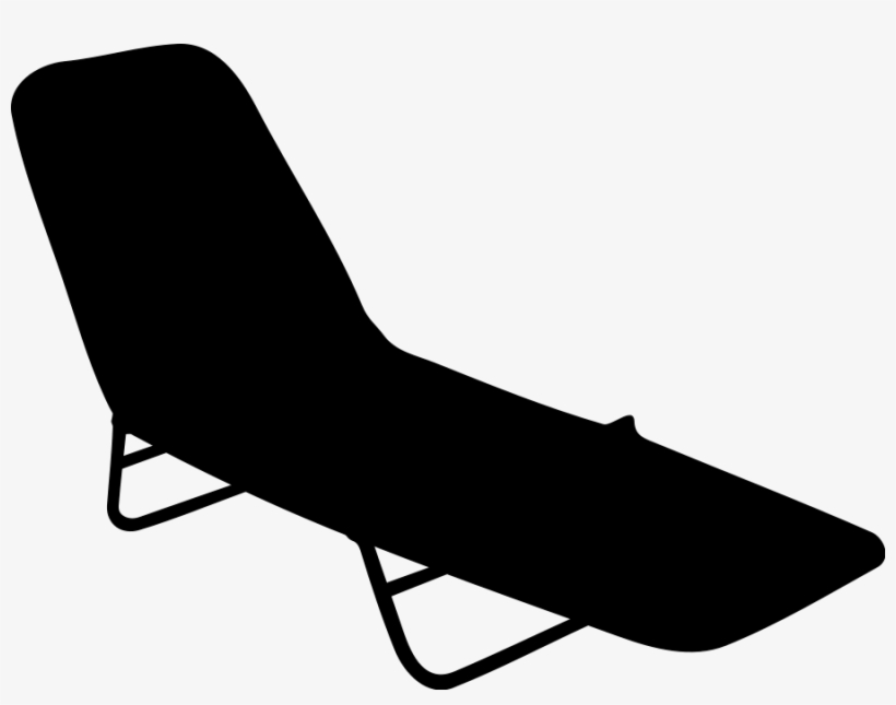 Beach Background Clipart Free Download - Cadeira De Praia Espreguiçadeira, transparent png download