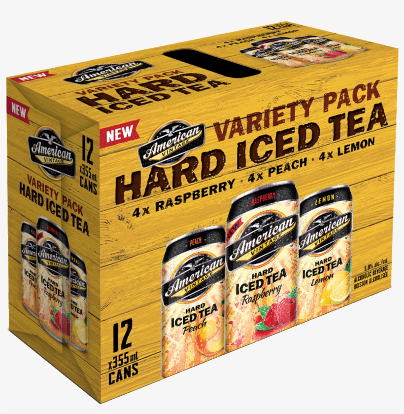 American Vintage Iced Tea Mixer Pack American Vintage Ice Tea PNG
