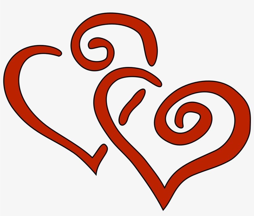Heart Valentine Cliparts - Hearts Clip Art, transparent png download
