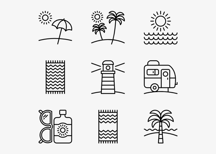 Beach - Future Icons, transparent png download