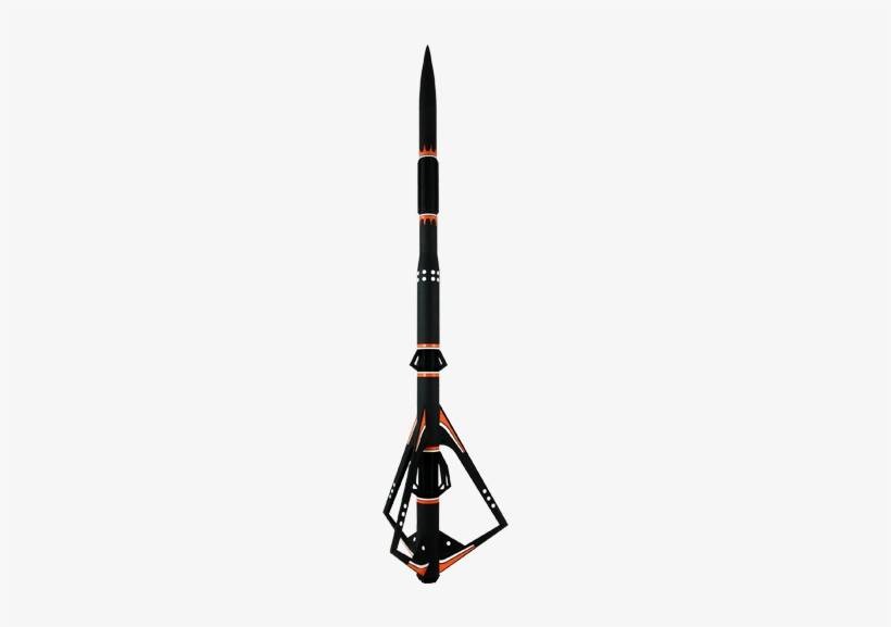 Estes Black Star Voyager Model Rocket Kit Est7222, transparent png download