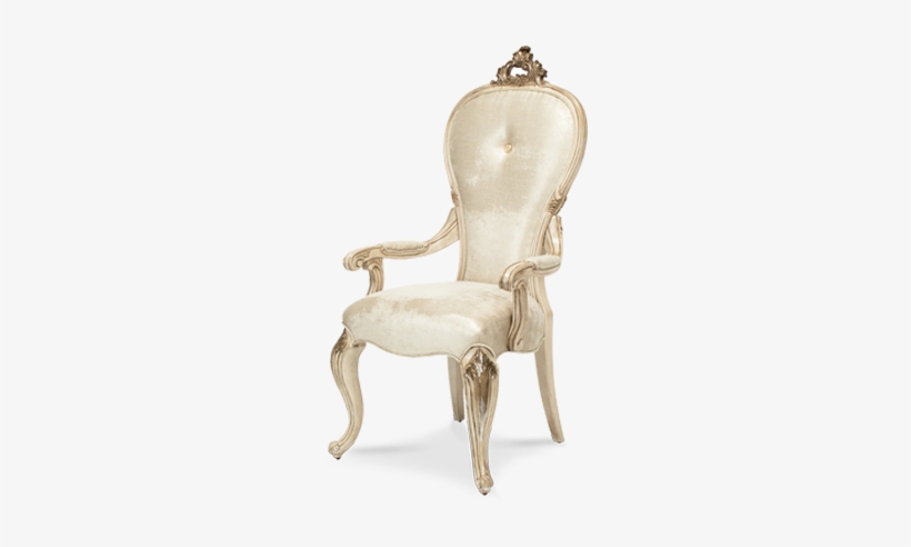 Platine De Royale Platine De Royale Arm Chair Champagne - Aico Platine De Royale Arm Chair In Champagne - Set, transparent png download