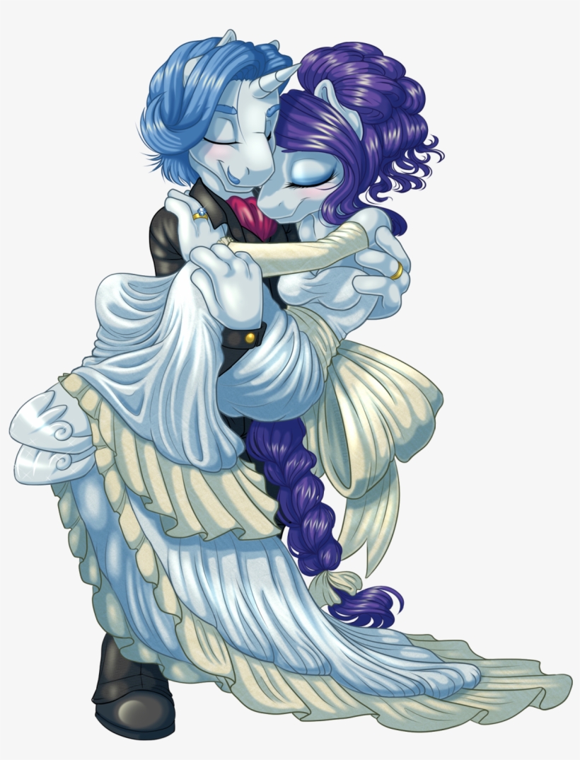 Rarity Pony Applejack Vertebrate Fictional Character - Mlp Rarity And Fancy Pants, transparent png download