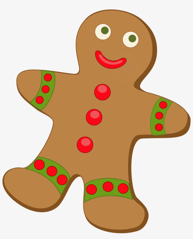 Png Library Stock - Gingerbread Clipart, transparent png download