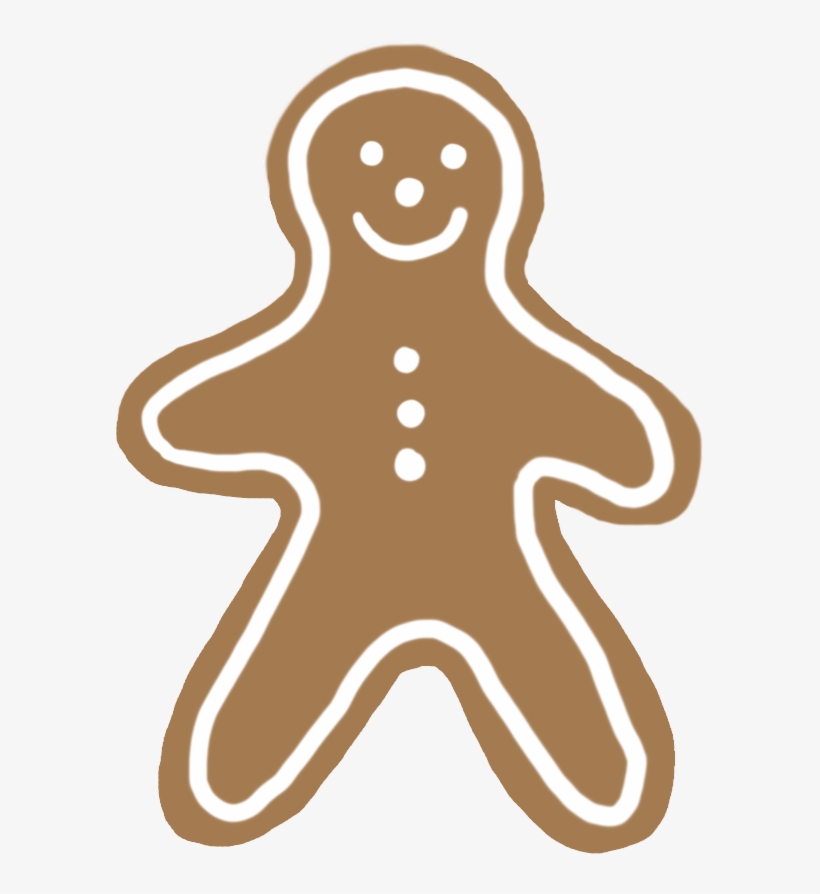 Gingerbread Woman, Gingerbread Man - Png Gingerbread, transparent png download