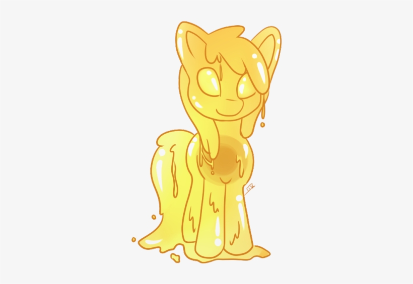 Kittenation, Dripping, Food Pony, Goo Pony, Honey, - Cartoon, transparent png download