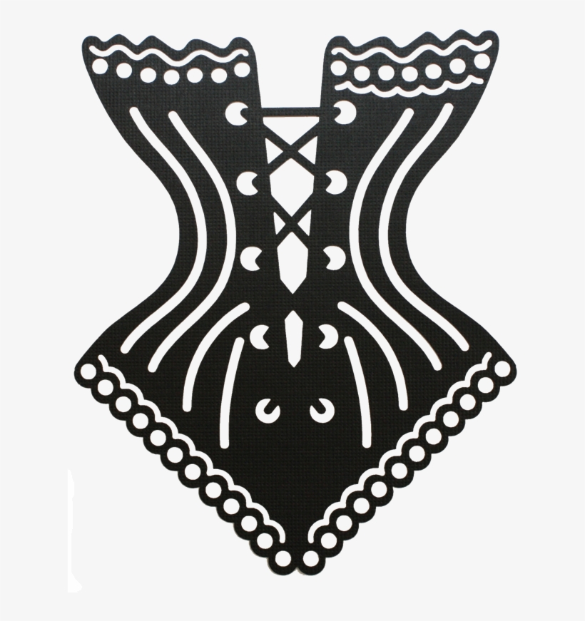 Silhouettes-corset By Laurel Lane, transparent png download