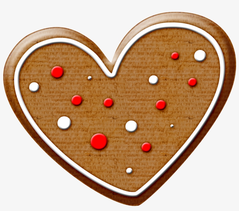 Vc Christmasparty El13 - Heart Cookie Clipart, transparent png download