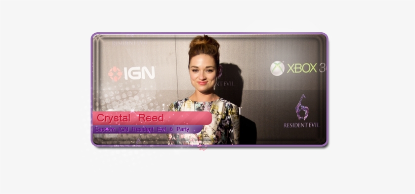 Crystal Reed»appearances 2012»capcom Ign Resident Evil - Xbox 360 Elite, transparent png download