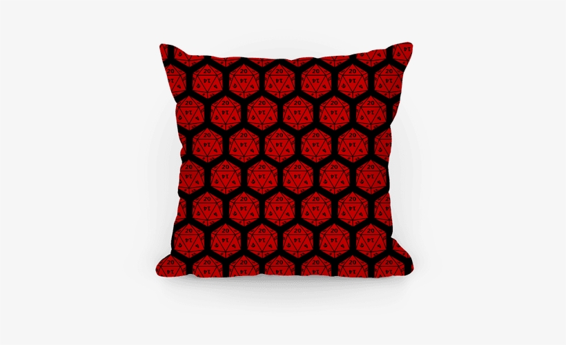 D20 Pillow Throw Pillow - My Neighbor Todoroki, transparent png download