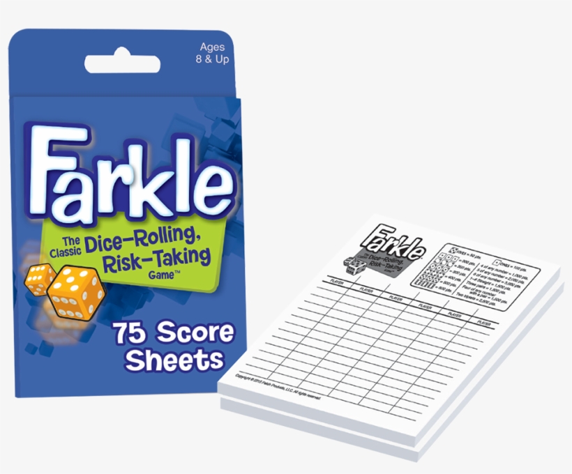 Farkle Logo - Patch Products Inc. Farkle Classic Dice Game, transparent png download
