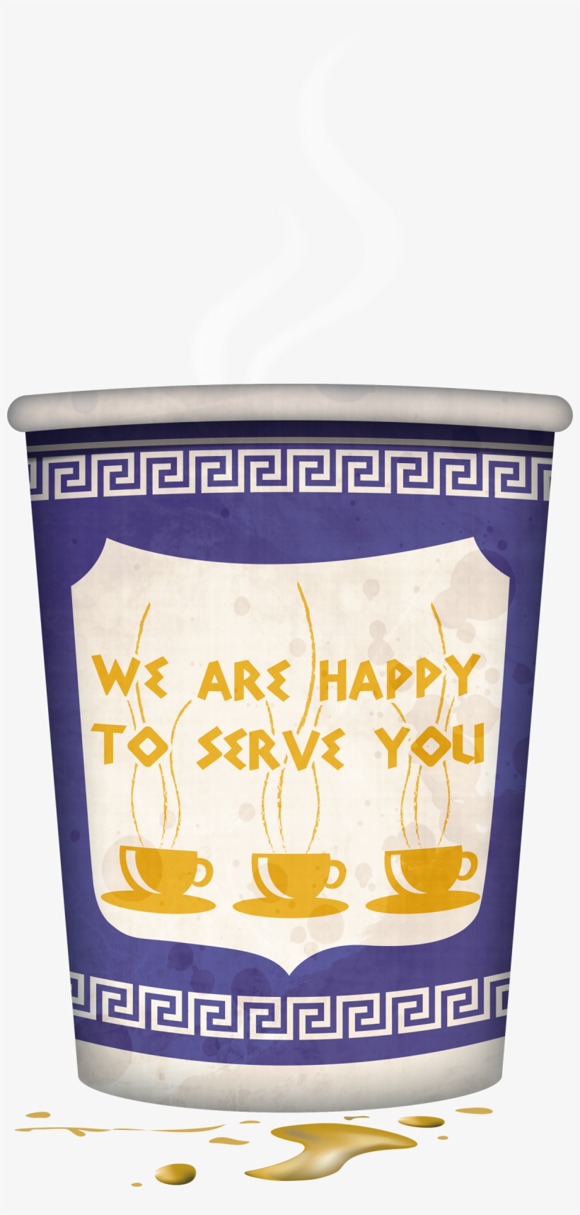 Nowadays You're Just As Likely To Find These Iconic - Nyc Blue Cup Throw Blanket, transparent png download