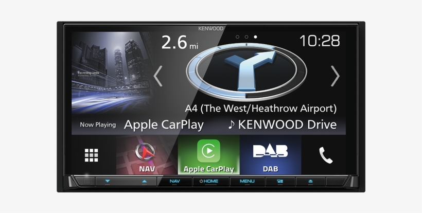Dnx8170dabs - Kenwood Dnx7170dabs, transparent png download
