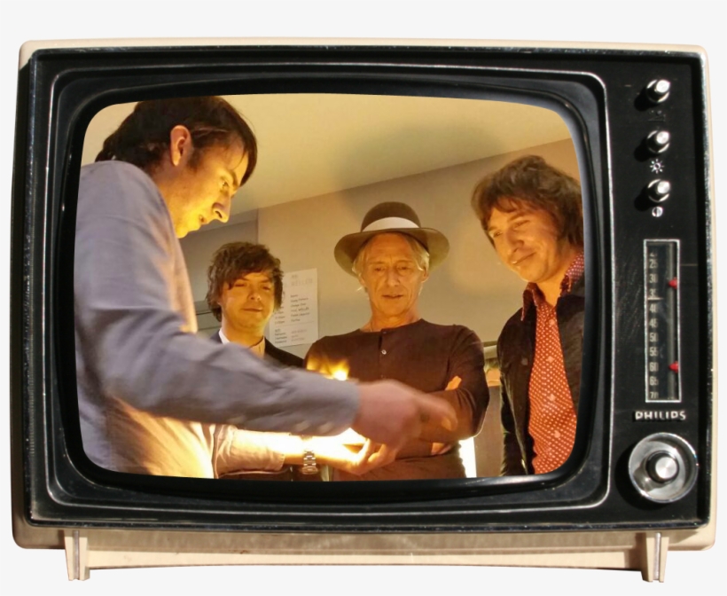 Backstage With Paul Weller - Old Television, transparent png download
