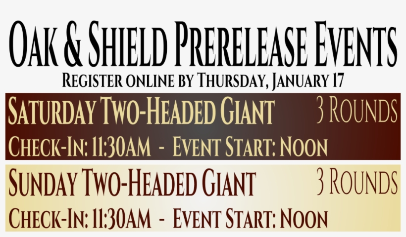 Oak & Shield Pub Events - Number, transparent png download