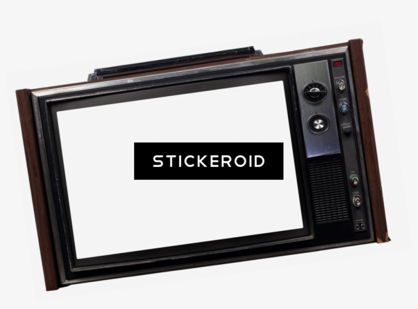 Old Tv - Liquid-crystal Display, transparent png download