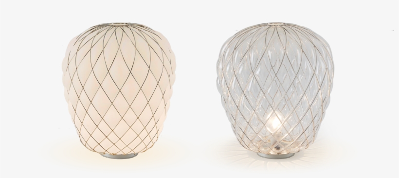 Fontana Arte Pinecone Bordslampa Vitt & Transparent - Fontana Arte Pinecone White, transparent png download