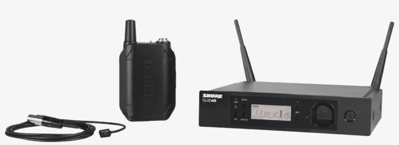 Shure - Shure Glxd14r/93 Lavalier Wireless System, transparent png download