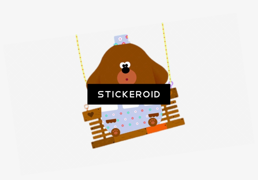 Duggee On Broken Swing - Graphic Design, transparent png download
