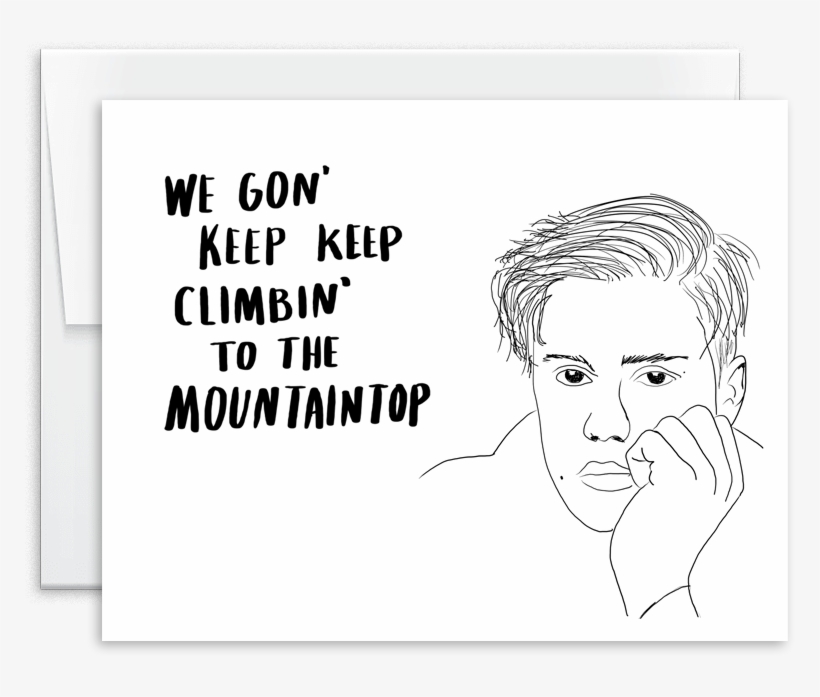 Climbing Drawing Top Mountain Jpg Library - Sketch, transparent png download