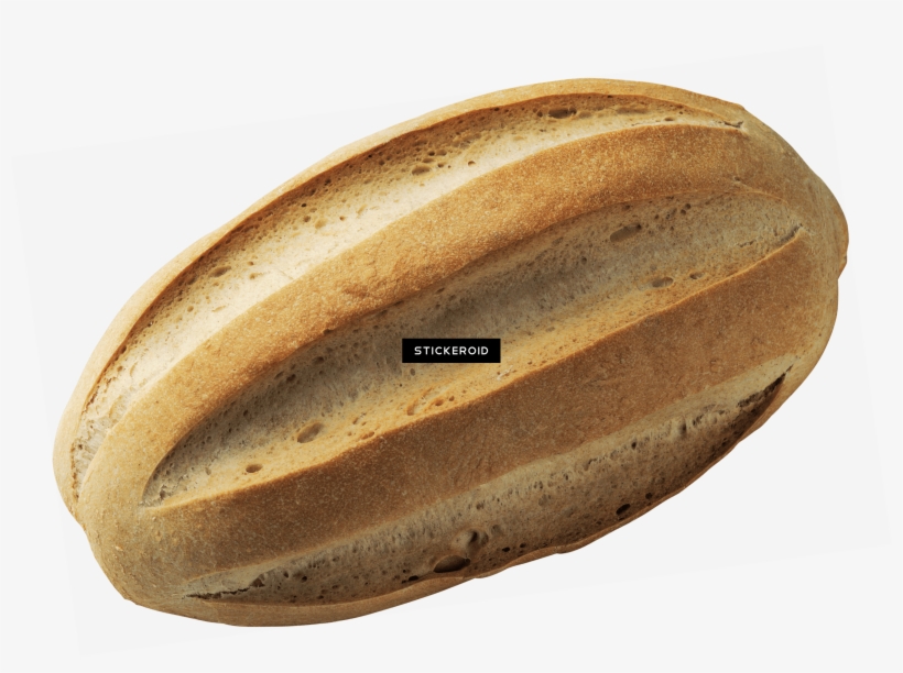 Loaf Of Brown Bread - Hard Dough Bread, transparent png download