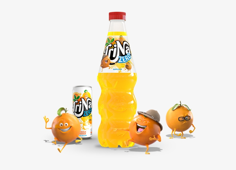 Naranja Zero - Trina Naranja Zero Lata 33cl, transparent png download