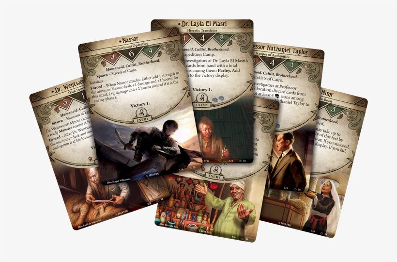 This Scenario Turned Out To Be Quite Deadly, With - Call Of Cthulhu Lcg: Ebla Restored Asylum Pack, transparent png download