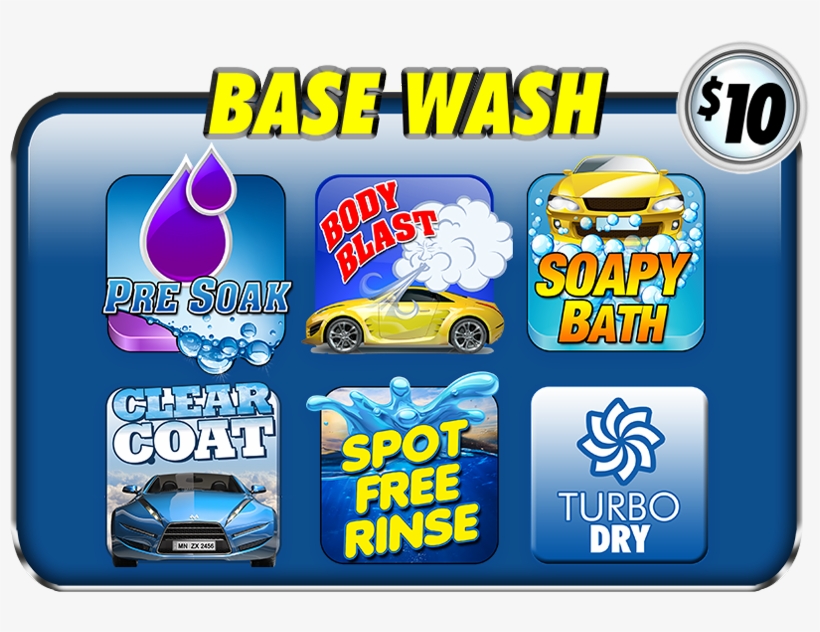 Base Package Car Wash - Car, transparent png download