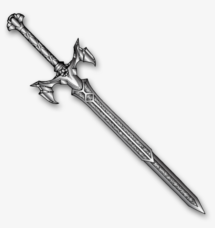 3d Vorpal Sword Pin - Kilt Pin, transparent png download