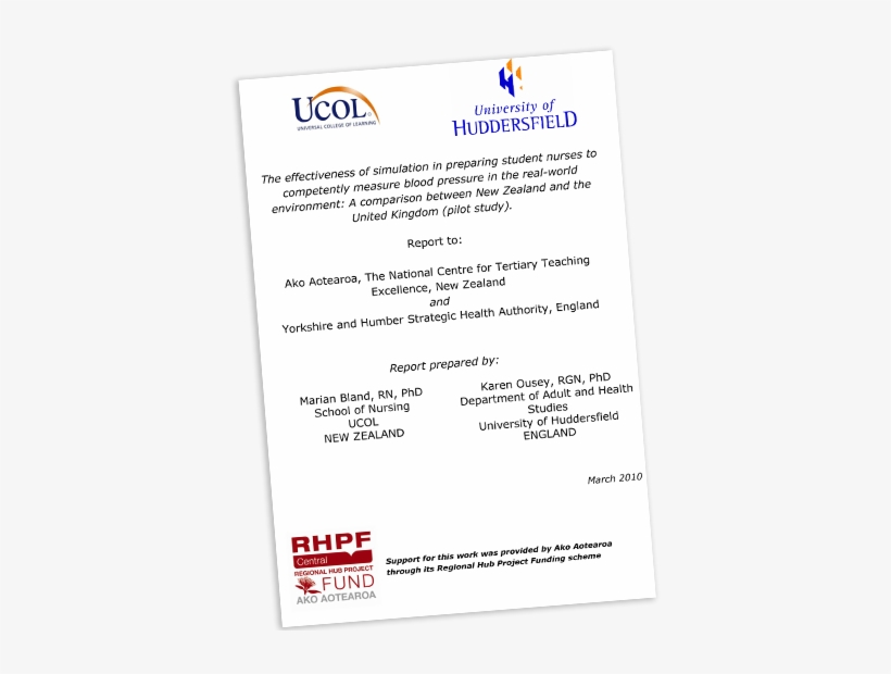 The Effectiveness Of Simulation In Preparing Student - Universal College Of Learning, transparent png download