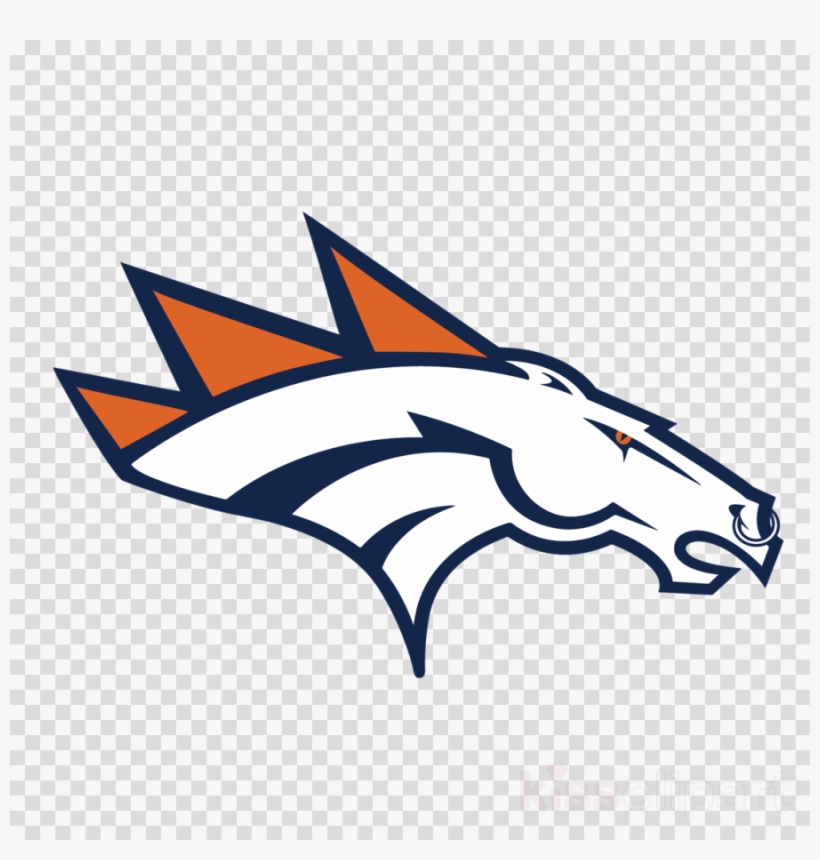 Denver Broncos Logo Clipart Denver Broncos Nfl Green - Denver Broncos, transparent png download