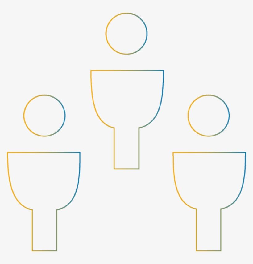 Arvato Systems Icon Users 3people - Wine Glass, transparent png download