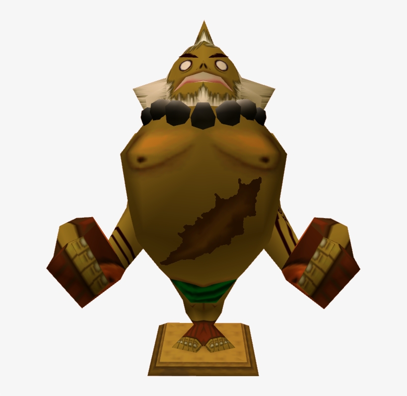 You See Me , - Majoras Mask Goron Statue, transparent png download