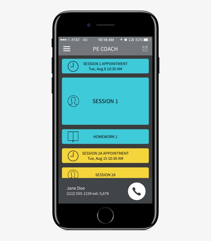 Pe Coach Home Screen - Pe Coach The Pe Breathing Mobile, transparent png download