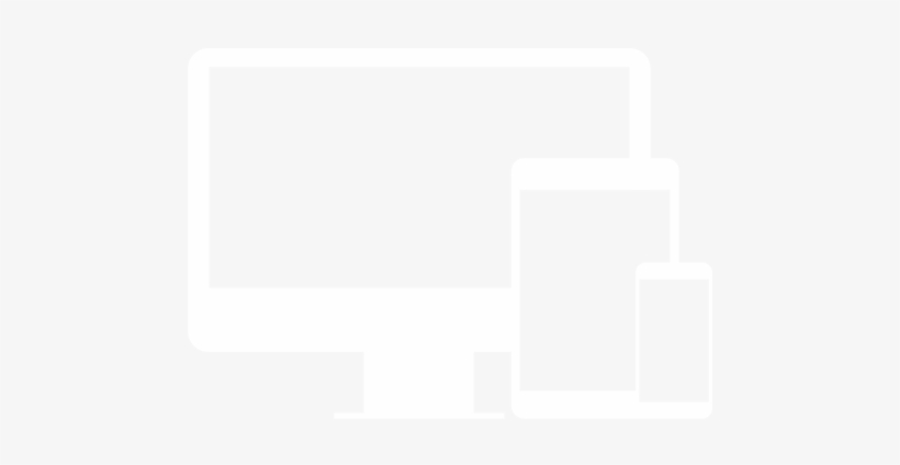 Responsive - Responsive Icon White, transparent png download