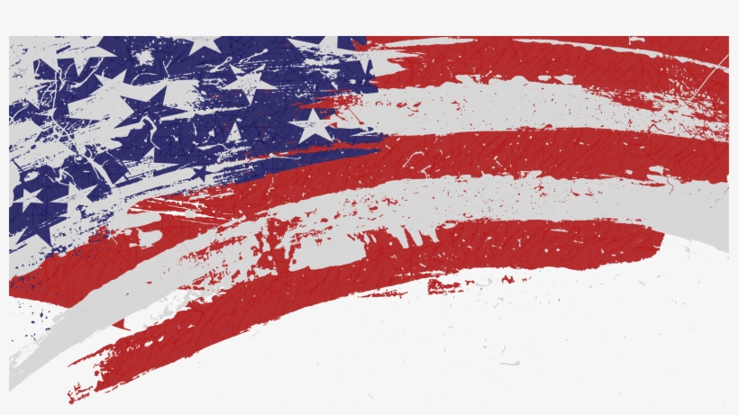 The Israel Lobby And U - Usa Flag Abstract Background, transparent png download