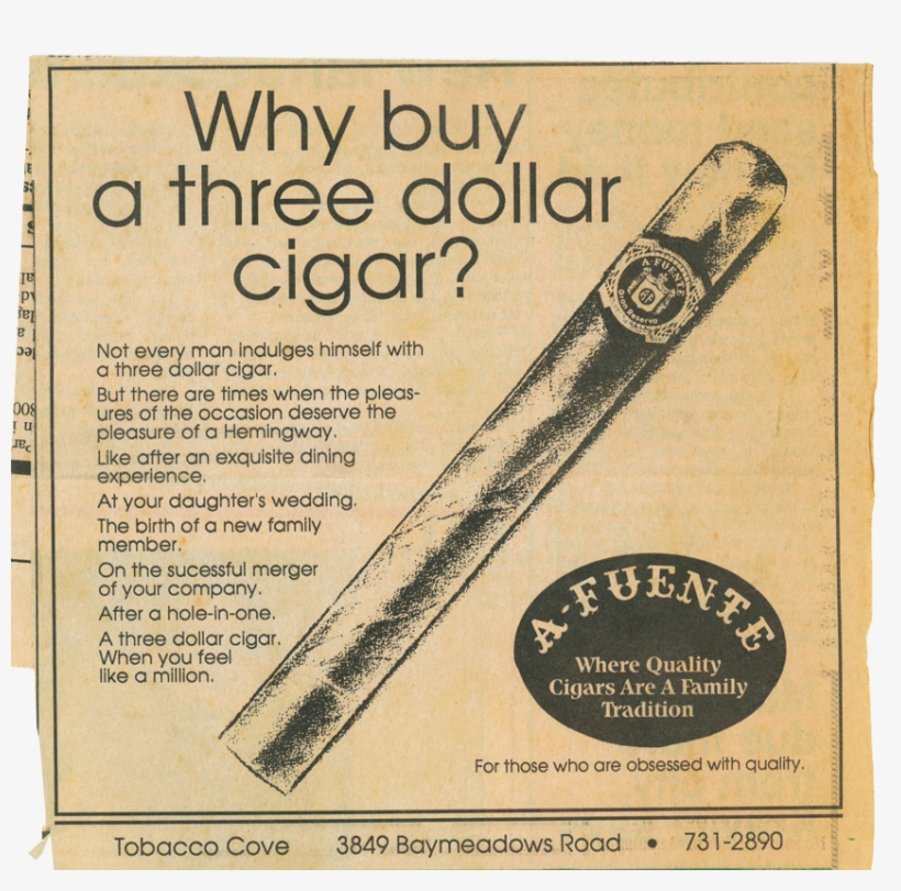 Three Dollar Cigar - Car Free Day 2010, transparent png download