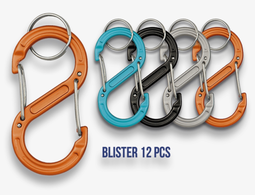 Carabiner Key Ring - Carabiner, transparent png download