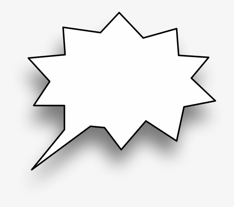 Speech Bubble Free Vector - Speech Balloon, transparent png download