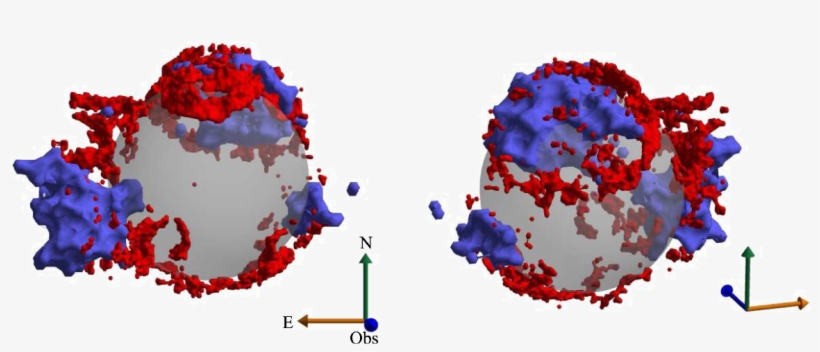 Location Of Iron Rich X Ray Emitting Ejecta With Respect - Common Fig, transparent png download