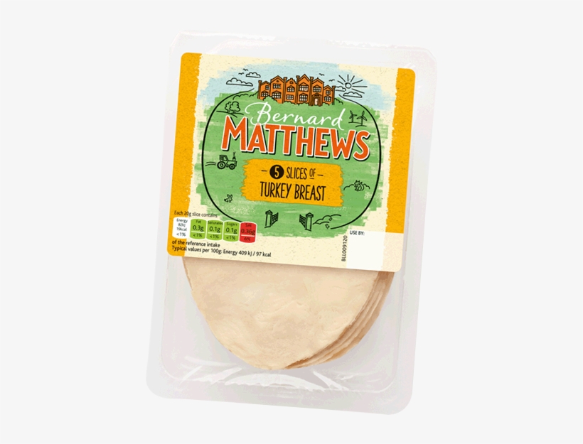 Swap Your Usual Meat For Turkey - Bernard Matthews 5 Slices Of Chicken Breast 100g, transparent png download