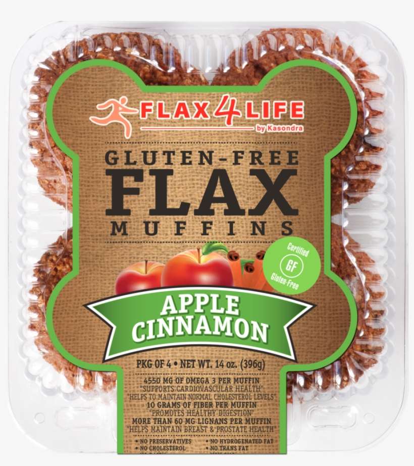 Apple Cinnamon Muffins - Flax4life Carrot Raisin Muffin, transparent png download