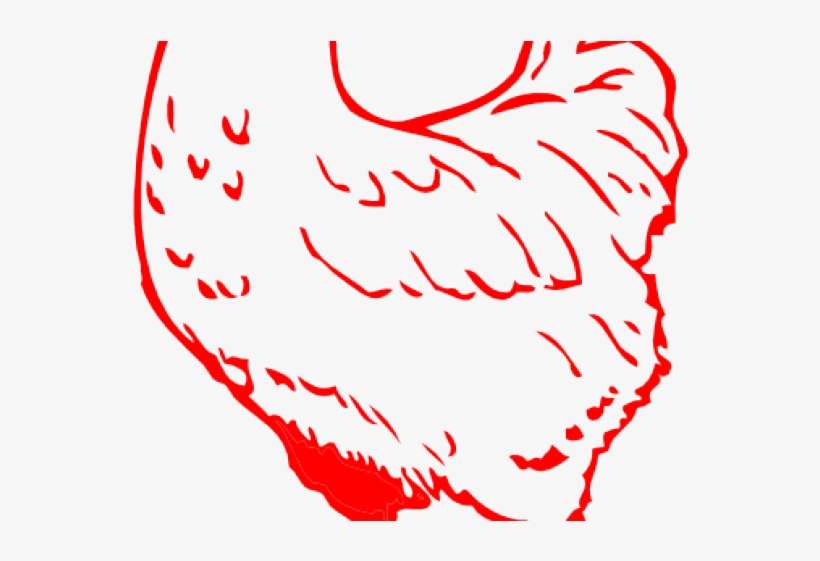 Rooster Clipart Red Rooster - Animals Cliparts Black And White, transparent png download