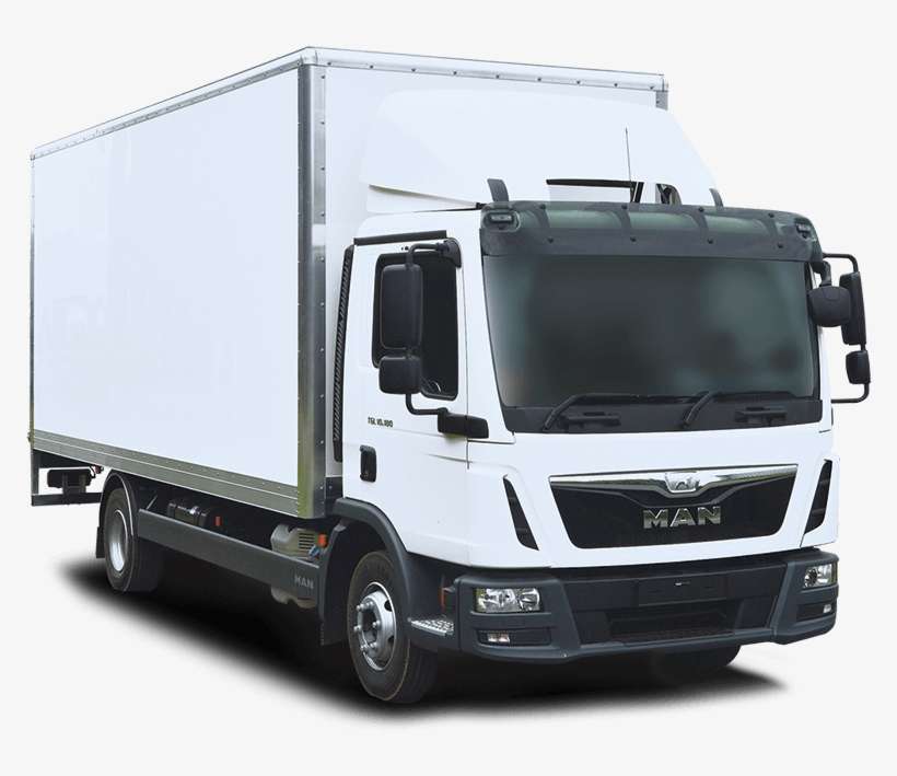 Box Truck Png - Man Kamyon Png, transparent png download