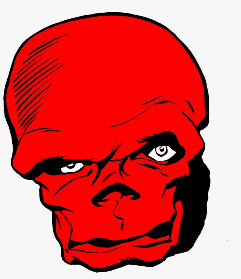 Red Skull By Jack Kirby - Red Skull Jack Kirby, transparent png download
