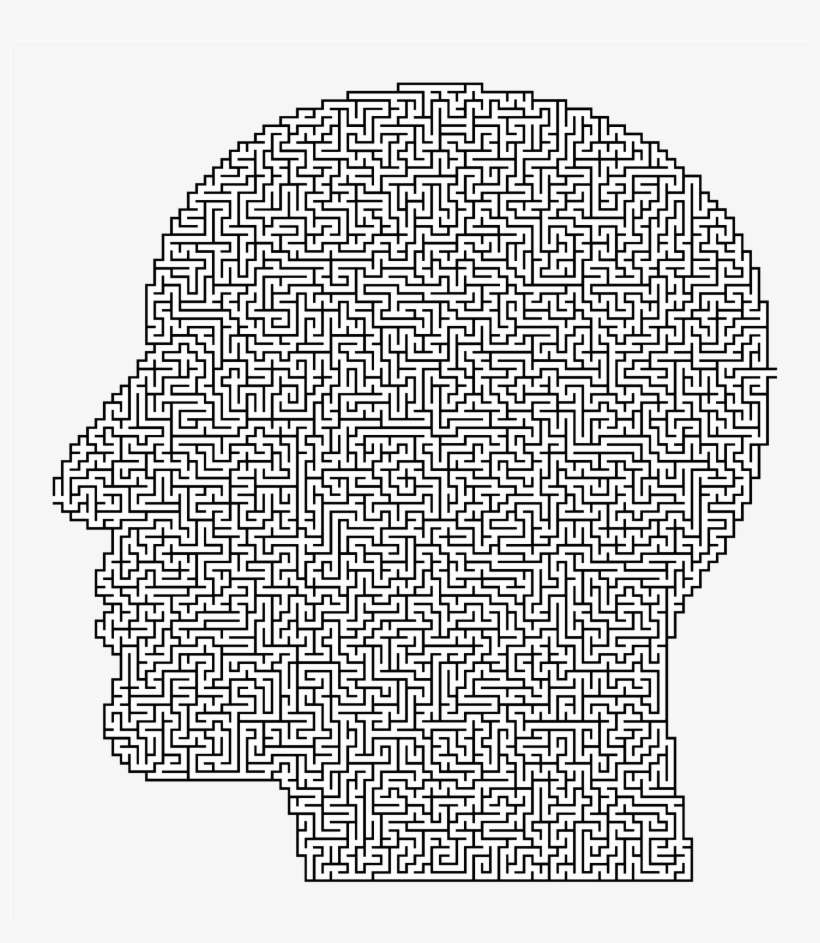 Big Image - Maze Head, transparent png download
